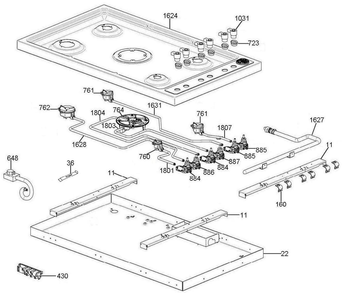 BERTAZZONI MODELS B3W0..U4X(2 OR 5)D - BERTAZZONI SPA - 16