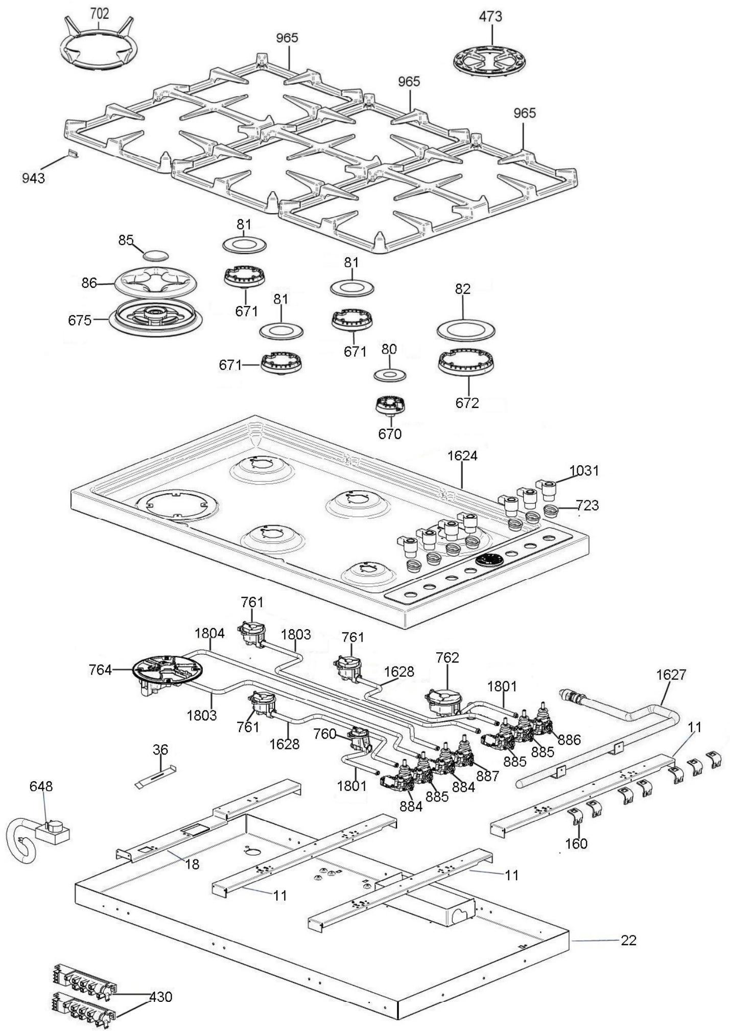 BERTAZZONI MODELS B3Y0..U4X(2 OR 5)D - BERTAZZONI SPA - 17
