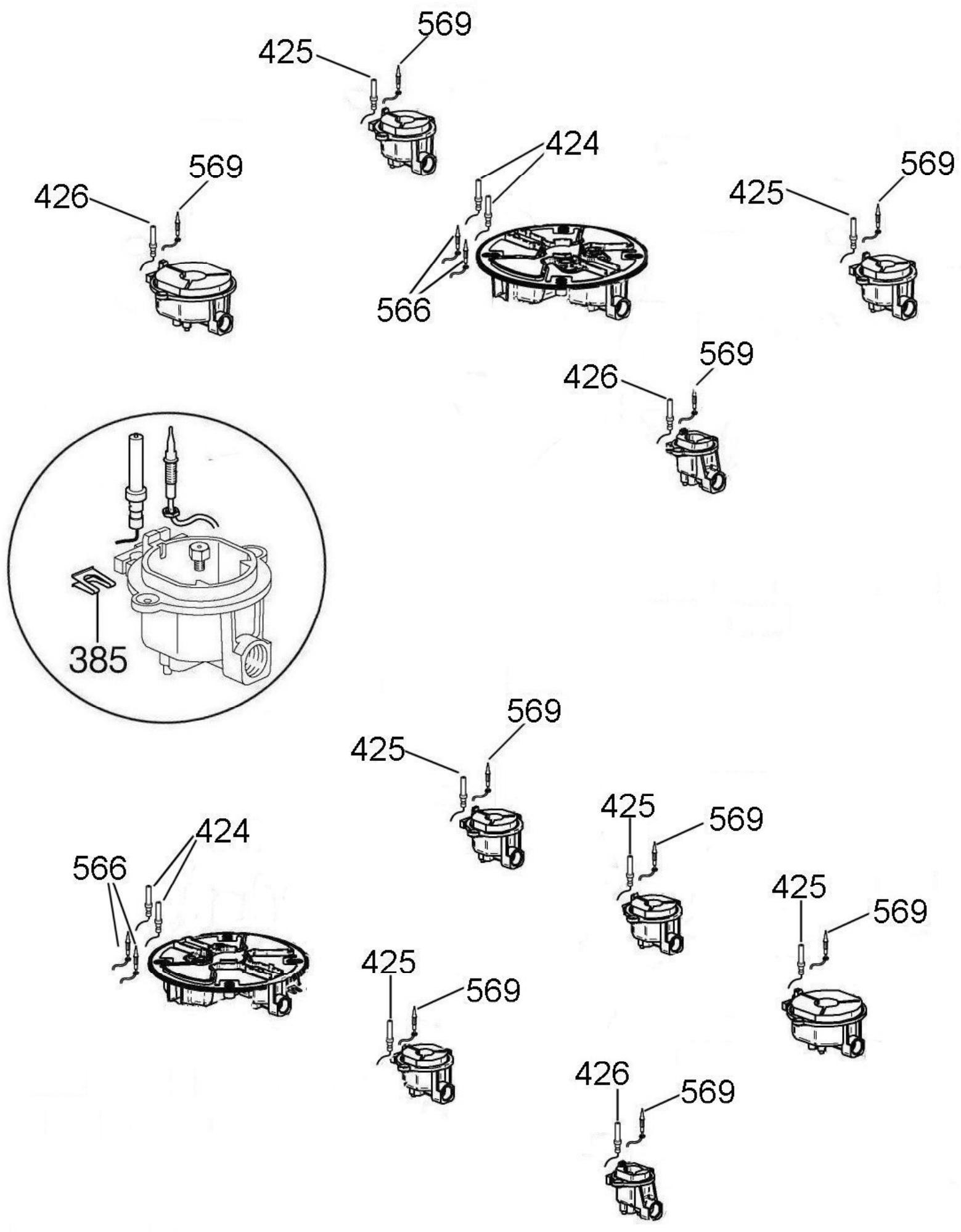 BERTAZZONI MODELS B3Y0..U4X(2 OR 5)D - BERTAZZONI SPA - 18