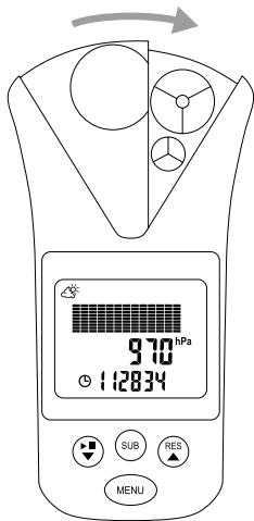 MINOX WEATHERSTATION - Menu Chrono/Timer: Set et Sous-Set-Mode Affichages - 4