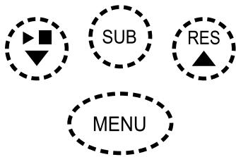 MINOX WINDWATCH PRO II - Touche Sous-Menu - 1