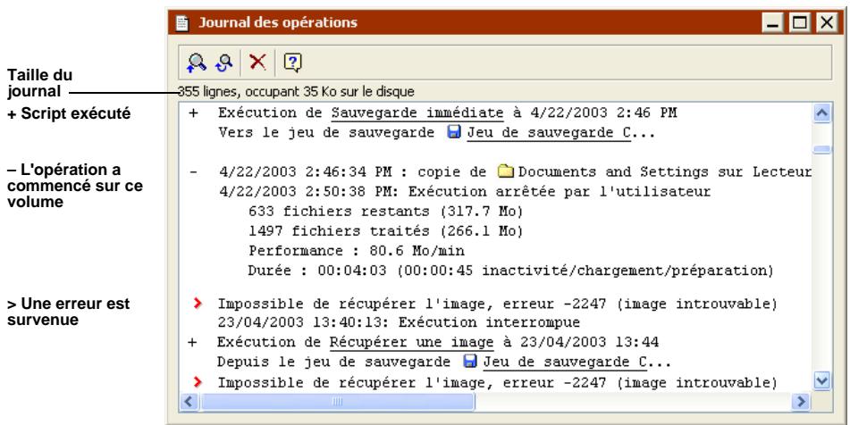 EMC RETROSPECT - Impression et exportation du journal - 1