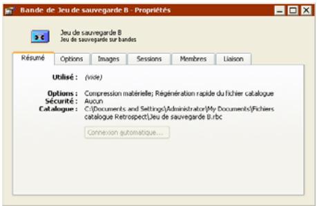 EMC RETROSPECT - Configuration des jours de sauvegarde - 1