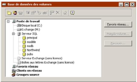 EMC RETROSPECT - Utilisation d'une liste de volumes - 1