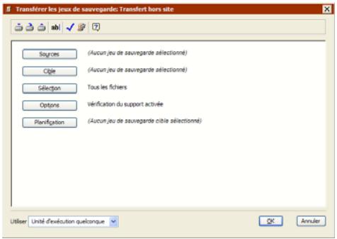 EMC RETROSPECT - Création d'un script transfert entre yeux de sauvegarde - 1