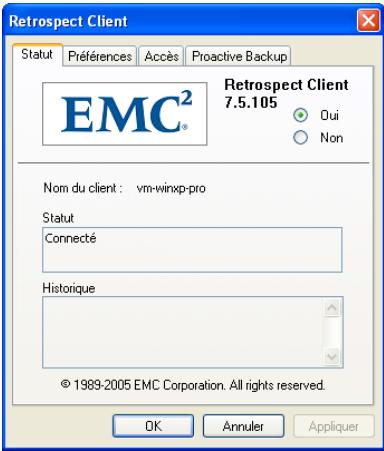 EMC RETROSPECT - Préférences des clients - 1