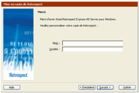 EMC RETROSPECT - Assistant de mise en route - 3