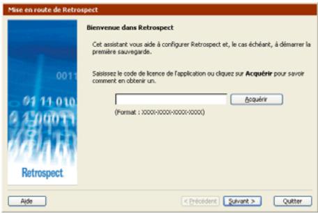 EMC RETROSPECT - Assistant de mise en route - 1