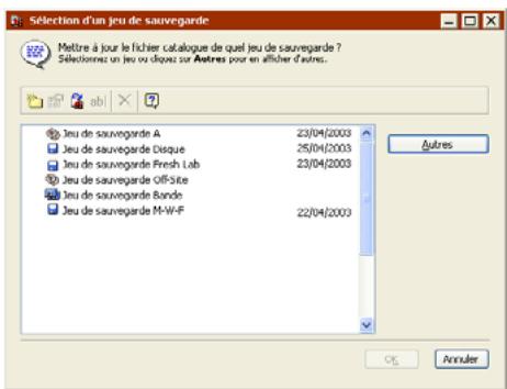 EMC RETROSPECT - Pourmettreàjourunfichier catalogue - 3