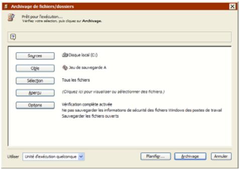 EMC RETROSPECT - Modification des paramètres de sauvegarde - 1