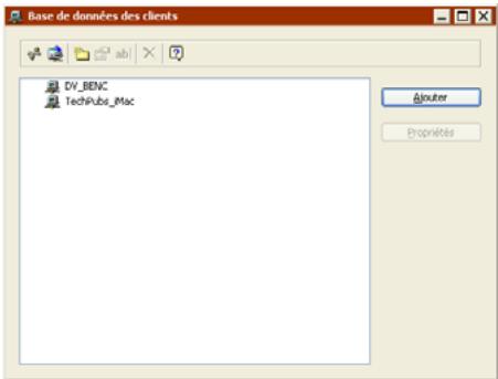 EMC RETROSPECT - Pour ajouter plusieurs clients : - 1