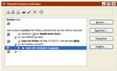 EMC RETROSPECT - Exclusion de fichiers - 6
