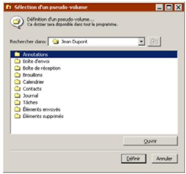 EMC RETROSPECT - Pour ajouter un dossier de boîtes aux lettres : - 1