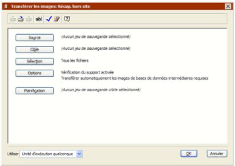 EMC RETROSPECT - Création d'un script de transfert d'images - 1