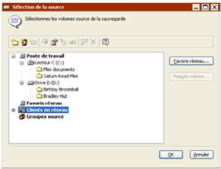 EMC RETROSPECT - Définition des sources pour proactive backup - 1