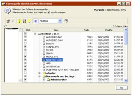 EMC RETROSPECT - Navigateurs et scripts - 1