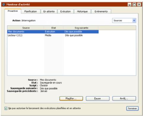 EMC RETROSPECT - Moniteur d'activité - 1