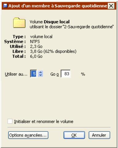 EMC RETROSPECT - Demande de support disque - 2
