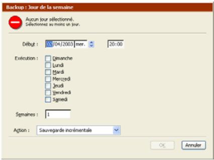 EMC RETROSPECT - Cliquez sur OK. - 1