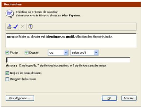EMC RETROSPECT - Recherche de fichiers - 1
