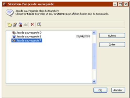 EMC RETROSPECT - Cliquez sur le bouton cible. - 1