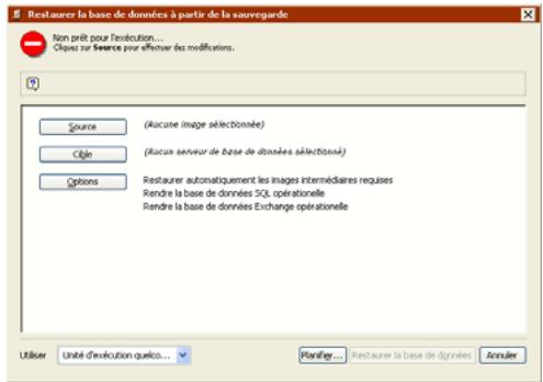 EMC RETROSPECT - Restauration d'une base de données SQL - 1
