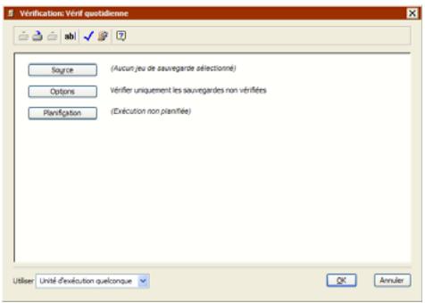 EMC RETROSPECT - Création d'un script de vérification - 1