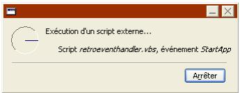 EMC RETROSPECT - Exécution d'un script externe - 1