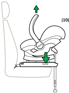 BESAFE IZI SLEEP ISOFIX - Retrait de iZi Sleep ISOfix - 2