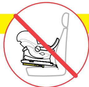 BESAFE IZI SLEEP ISOFIX - Avertissement: mauvaises utilisations possibles - 3