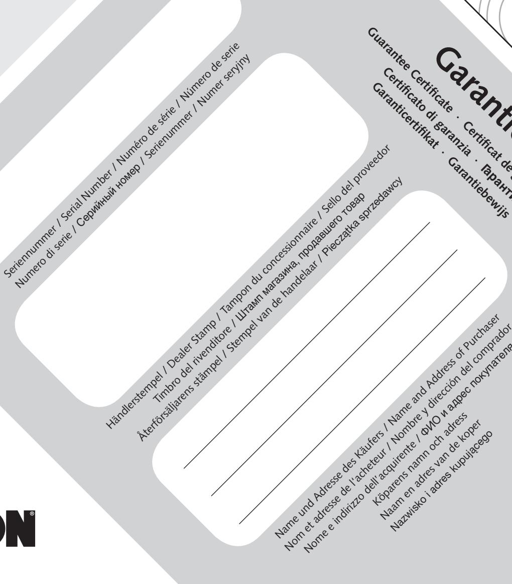 CANTON PASSIV WALL - ENG GUARANTEE - 1