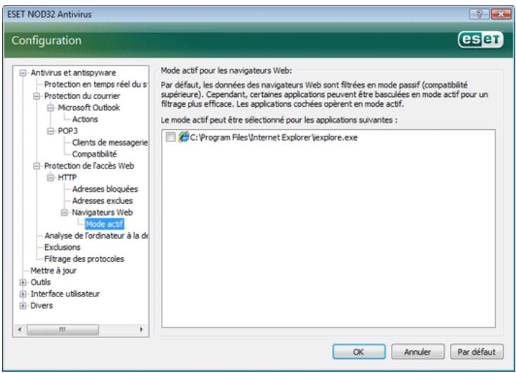ESET NOD32 ANTIVIRUS 3.0 - Navigateurs Web - 2