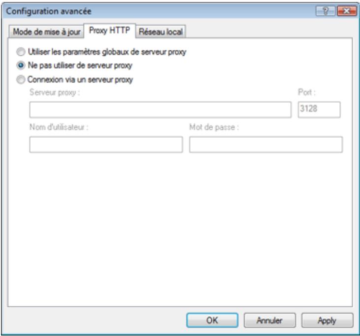 ESET NOD32 ANTIVIRUS 3.0 - Configuration du serveur proxy - 2