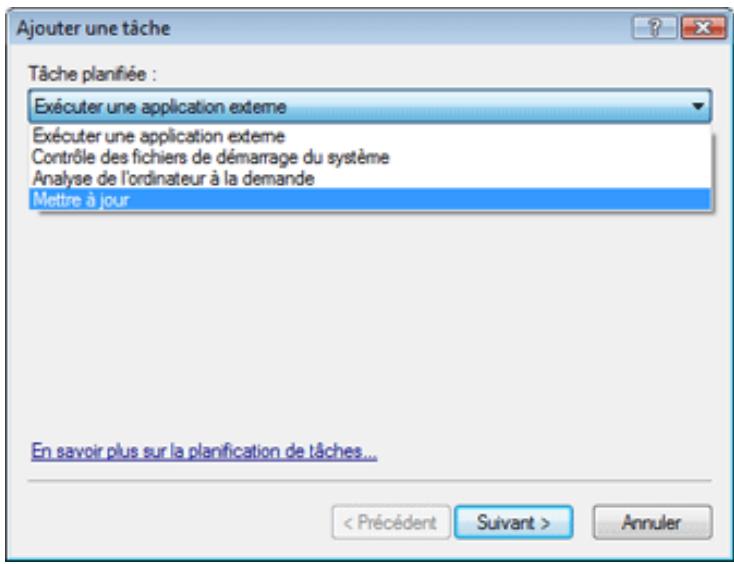 ESET NOD32 ANTIVIRUS 3.0 - Création de nouvelles tâches - 1