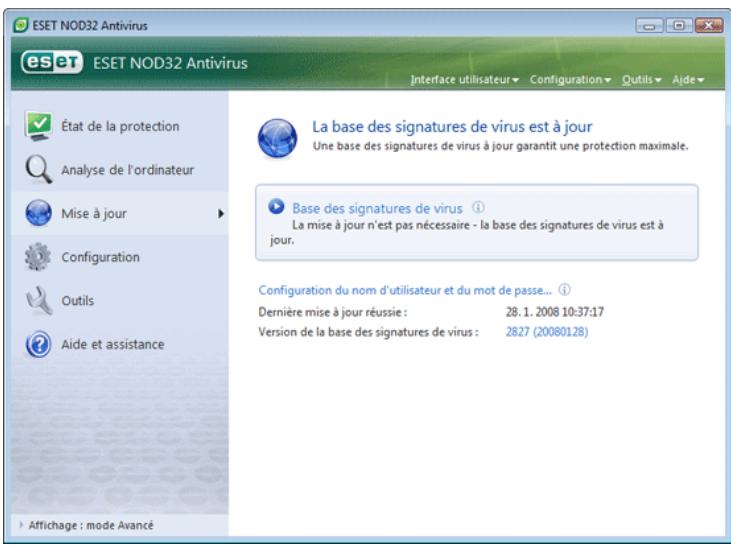 ESET NOD32 ANTIVIRUS 3.0 - Configuration des mises à jour - 1