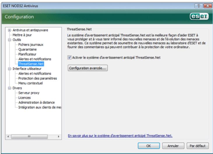 ESET NOD32 ANTIVIRUS 3.0 - ThreatSense.Net - 1