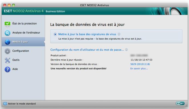 ESET NOD32 ANTIVIRUS 4 BUSINESS EDITION FOR MAC OS X - Mise à niveau vers une nouvelle version - 1