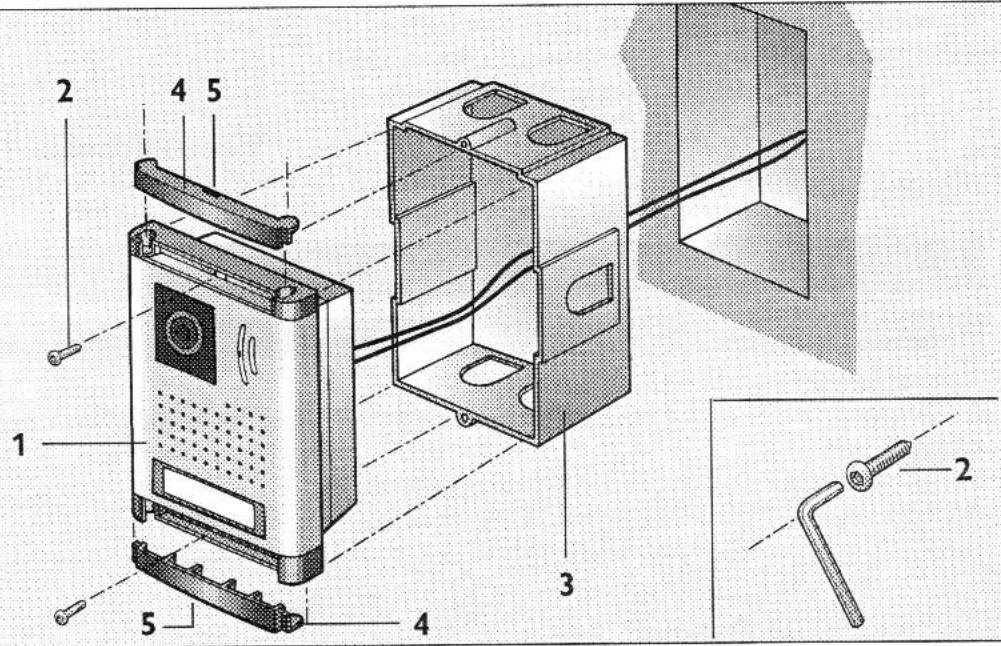 EXTREL VPMS 230 - a. Installation du poste de réponse ( écran ) - 2