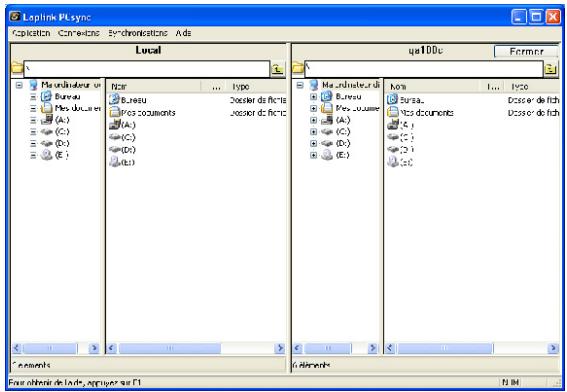 LAPLINK PCSYNC - Transfert de fichiers - 3