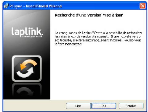 LAPLINK PCSYNC - Recherche de version mise à jour - 1