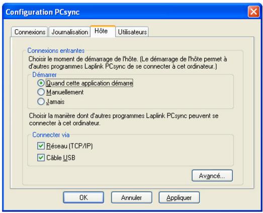 LAPLINK PCSYNC - Pcsync configuration - 2