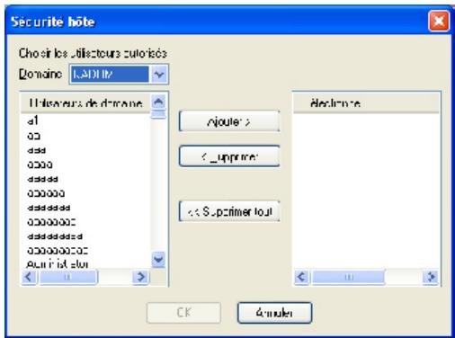 LAPLINK PCSYNC - Authentication des connexions entrantes - 2