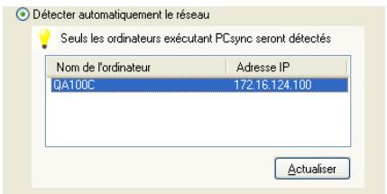 LAPLINK PCSYNC - Établissement d'une connexion réseau - 2