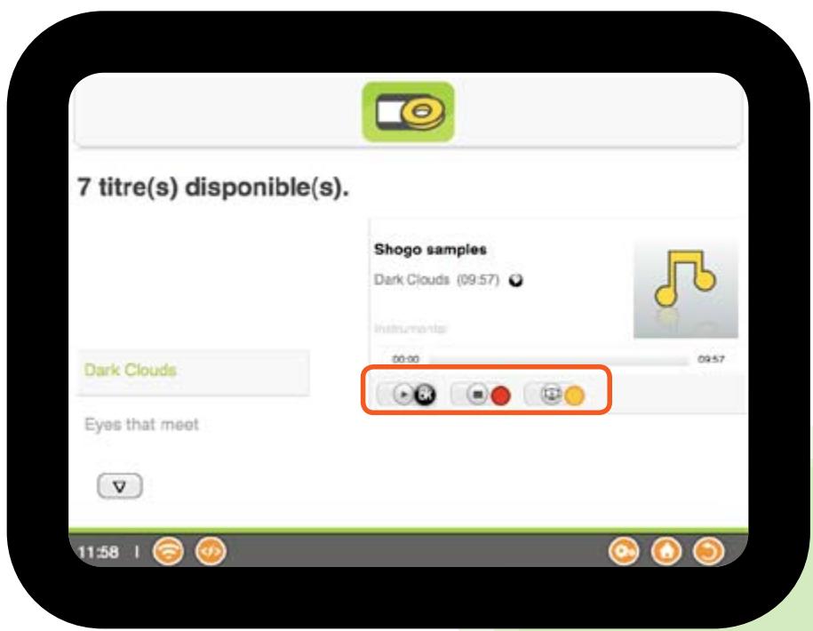 SHOGO SG 081A - Jouer une chanson MP3 à partir de Shogo - 3
