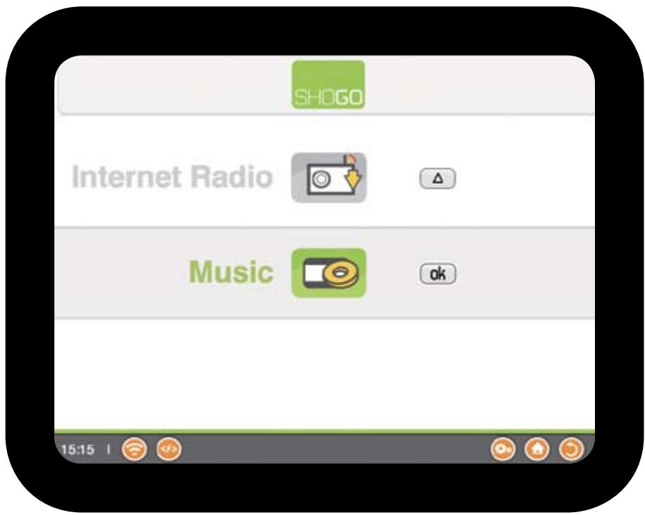 SHOGO SG 081A - Jouer une chanson MP3 à partir de Shogo - 2