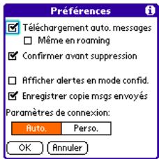 TREO 600 - Personnalisation de vos paramètres MMS - 1