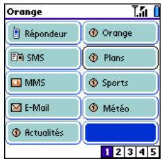 TREO 600 - Configuration du service Messagerie - 1