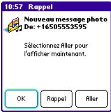 TREO 600 - Réception de messages multimédia - 1