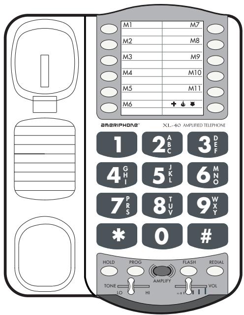 AMERIPHONE XL-40 - Help from Ameriphone - 2