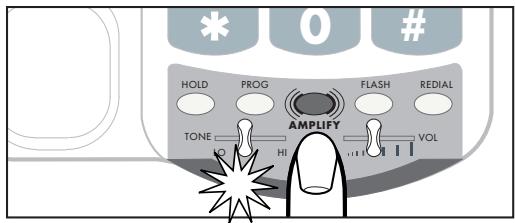 AMERIPHONE XL-40 - Incoming Voice Volume - 1